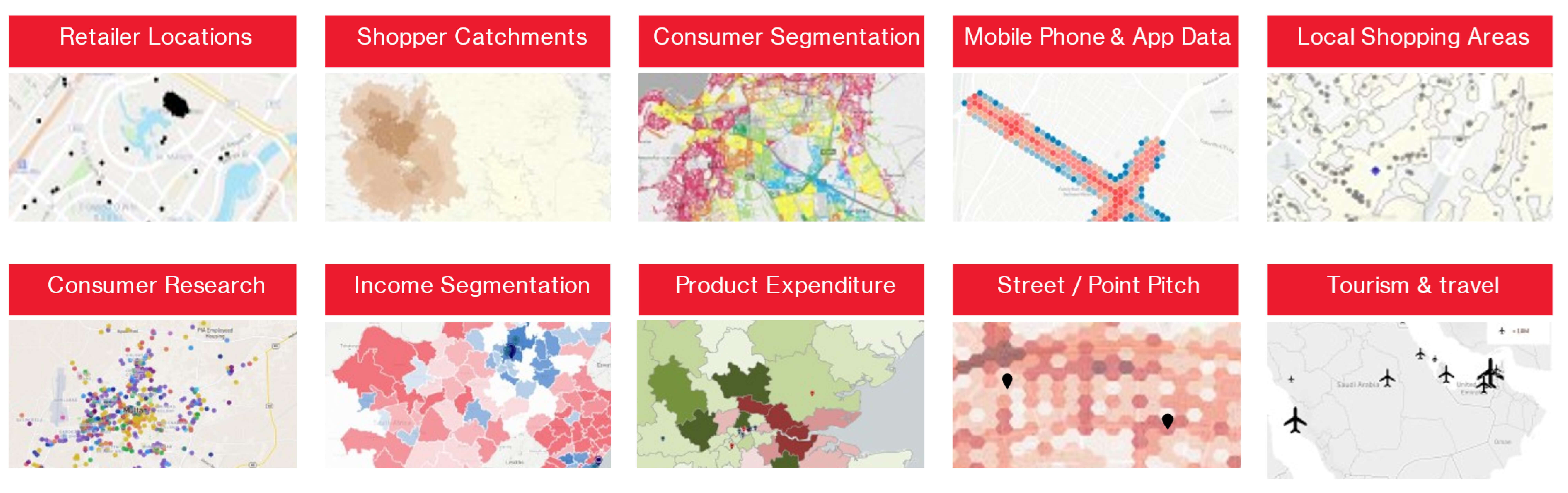 CACI Location Intelligence data