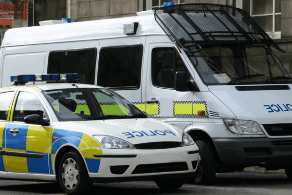 Police vehicles