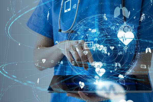 Managing patient data Image