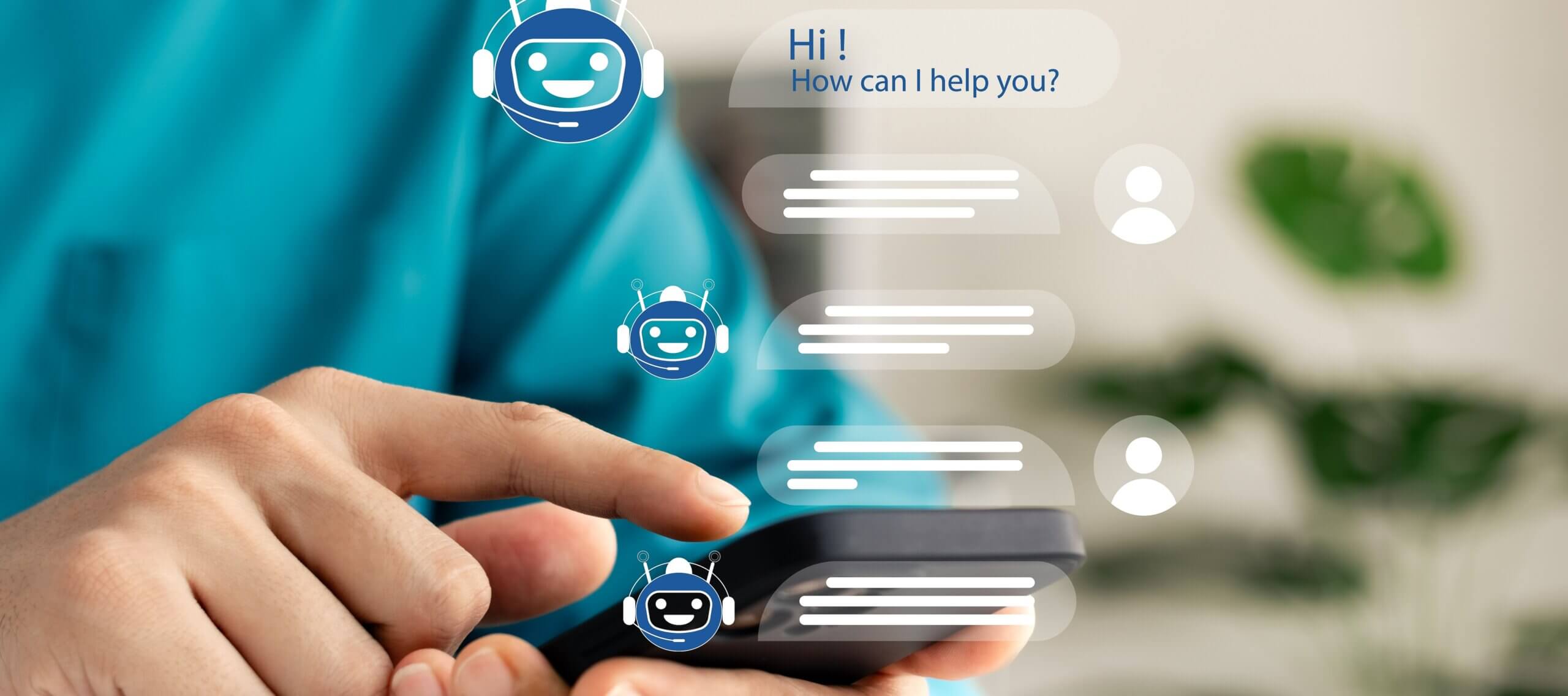Business Chat Customer Service via Text