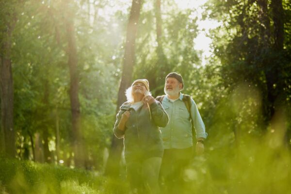 Richmond and Wandsworth Borough Councils - Two hikers in nature