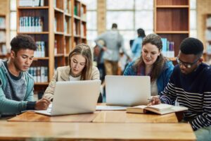 University of St Andrews - Students studying together