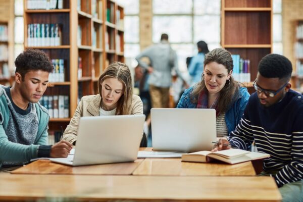 University of St Andrews - Students studying together